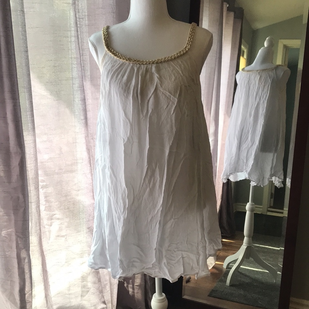 White Beach Cover up